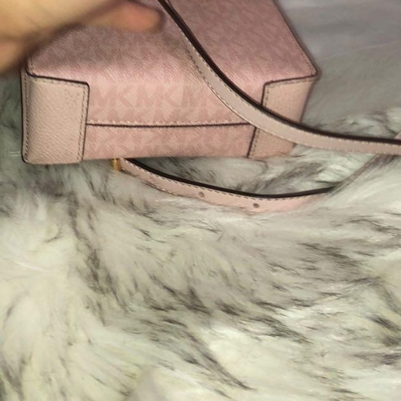 MK💗Pink bag💕Monogram MICHAEL KORS crossbody bag top handle bag - Picture 7 of 9